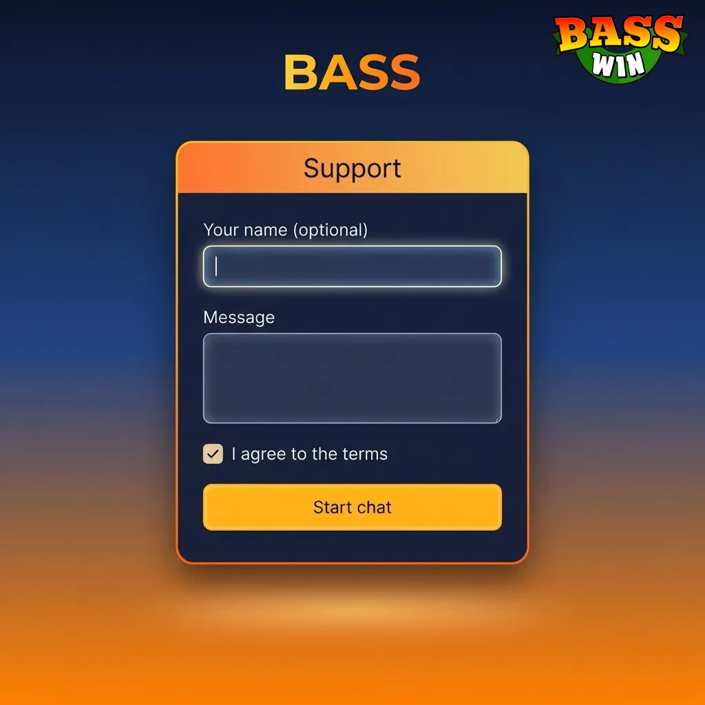Bass Win customer support team assisting players via live chat and email for deposits, bonuses, and technical issues