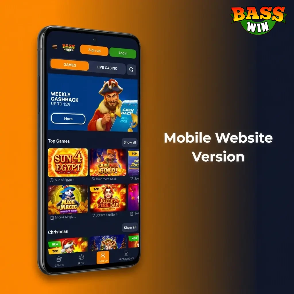 Mobile Website Version
